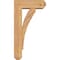 Ekena Millwork Thorton Craftsman Smooth Bracket w/ Offset Brace, Western Red Cedar, 5 1/2"W x 14"D x 26"H BKT0604X14X26THR04SWR - alternate 4